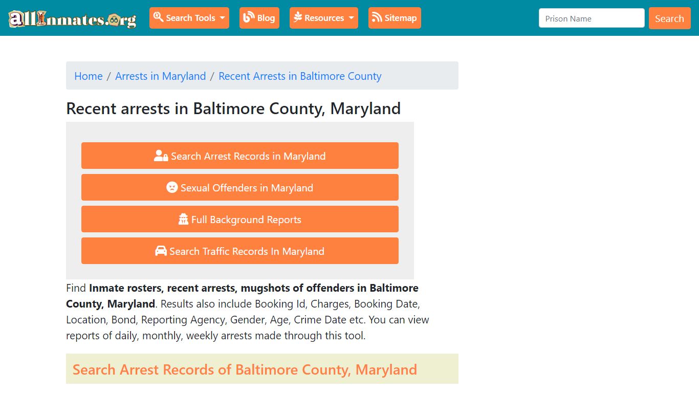 Recent arrests in Baltimore County, Maryland | Mugshots, Rosters ...